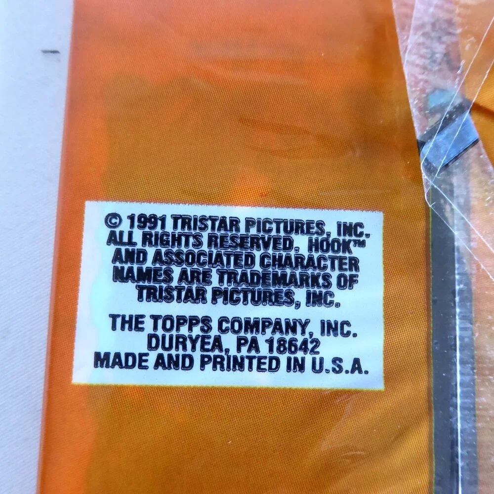 NEW VINTAGE 1991 HOOK MOVIE TOPPS TRADING CARDS ROBIN WILLIAMS SEALED UNOPENED - Picture 4 of 5